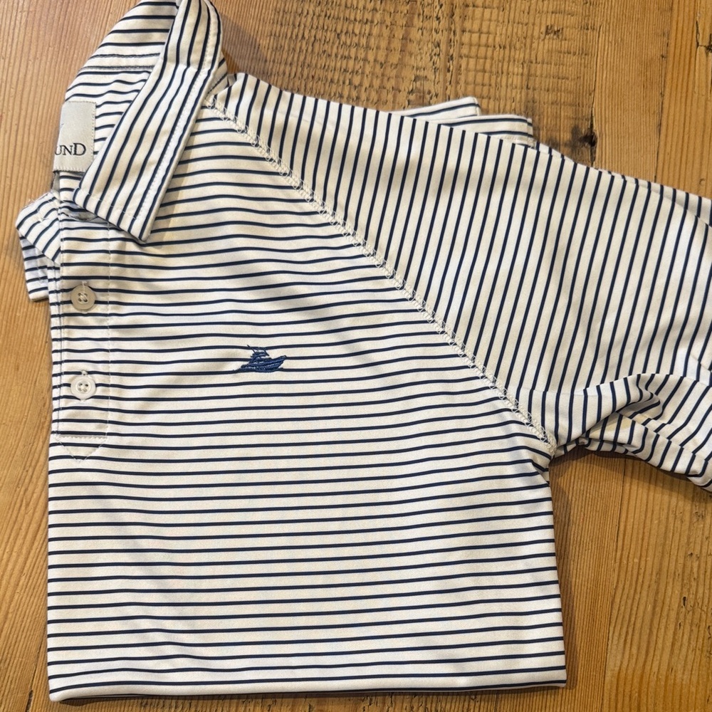 Striped Kids Polo Shirt